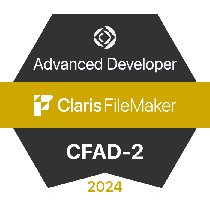 Claris FileMaker Advanced Developer CFAD-2